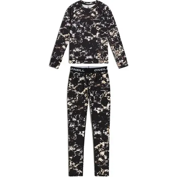 O'Neill BASELAYER Dievčenský set funkčnej bielizne, čierna, veľkosť