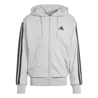 adidas Essentials 3-Stripes French Terry Full-Zip Hoodie L