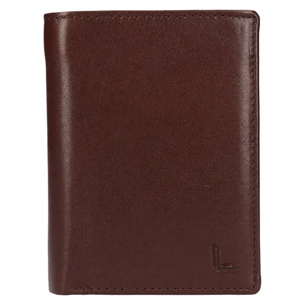 Pánská kožená peněženka Lagen Cassian - hnědá