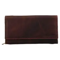 Dámská kožená peněženka SendiDesign Dinta - hnědá