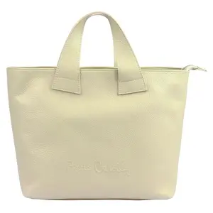 Dámska kožená kabelka Pierre Cardin Ajea - béžová