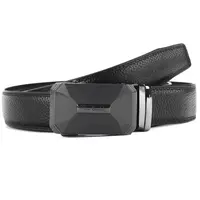 Pánsky kožený opasok Pierre Cardin Dusty - čierna