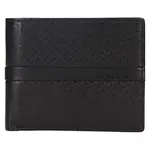 Pánská kožená peněženka Lagen Moises - černá