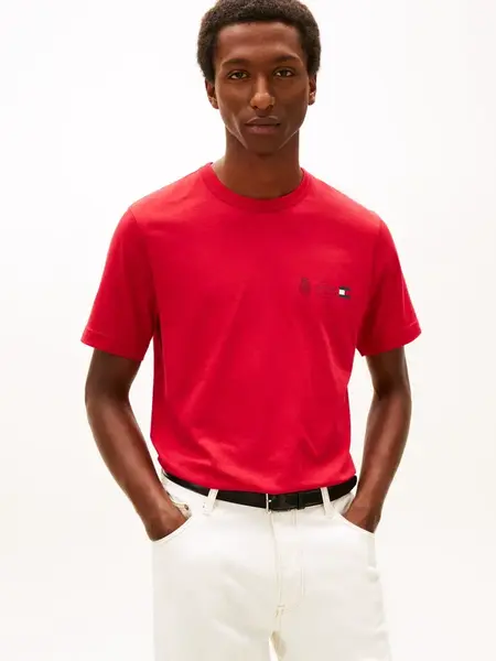 Tommy Hilfiger Small Crest Outline Tee M