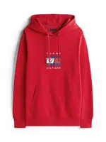 Tommy Hilfiger Linear Flag Graphic Hoodie L