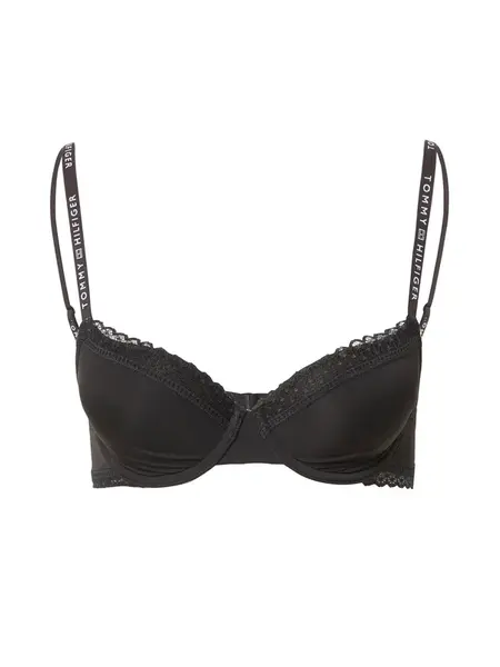 Tommy Hilfiger Underwear Podprsenka  čierna / biela