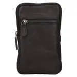 Dámská kožená crossbody kabelka na doklady The Chesterfield Brand Salva - černá