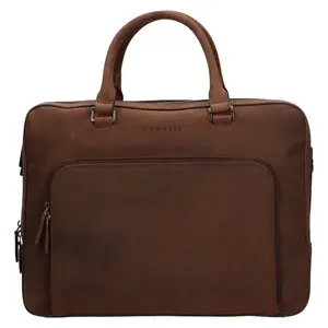 Pánská kožená taška přes rameno Bugatti Luca - hnedá