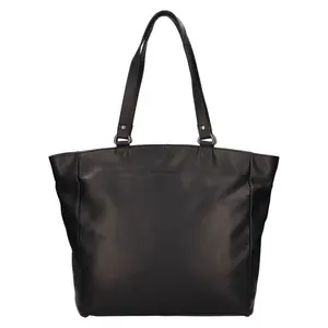 Dámska kožená kabelka na notebook The Chesterfield Brand Berie - čierna