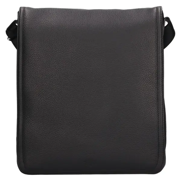 Pánska kožená taška cez rameno Unidax Liver - čierna