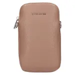 Dámska kabelka na mobil a doklady David Jones Kaila - svetlo hnedá