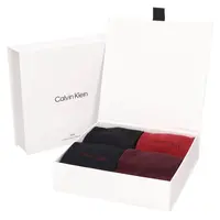 Darčeková sada ponožiek Calvin Klein Colin - 4 páry - čierno-červená