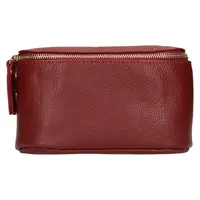 Dámska kožená ľadvinka Italia Milagros - vínová