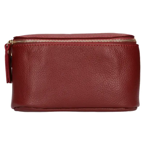 Dámska kožená ľadvinka Italia Milagros - vínová