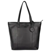 Dámska kožená kabelka Bellicci Alice - čierna