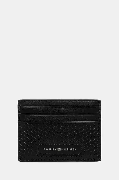 Kožené pouzdro na karty Tommy Hilfiger