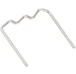 Sponky na sváření plastů, tvar W, průměr 0,6 mm, sada 100 ks - VIGOR V3673N