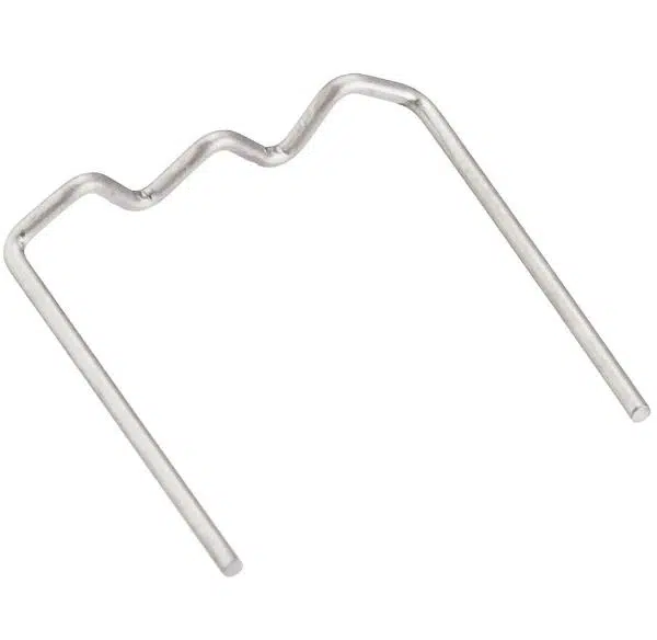 Sponky na sváření plastů, tvar W, průměr 0,6 mm, sada 100 ks - VIGOR V3673N