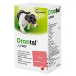 DRONTAL Junior pro psy suspenze + aplikátor 50 ml