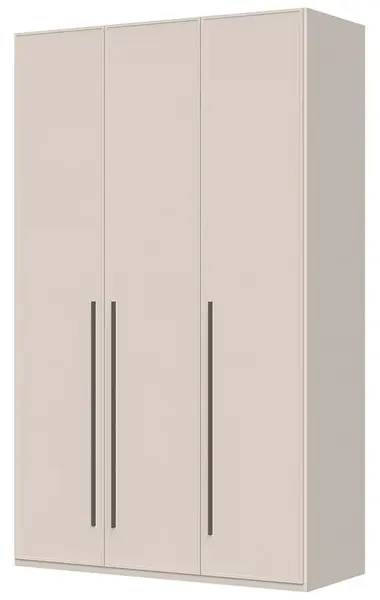 Třídveřová šatní skříň baptiste - béžová