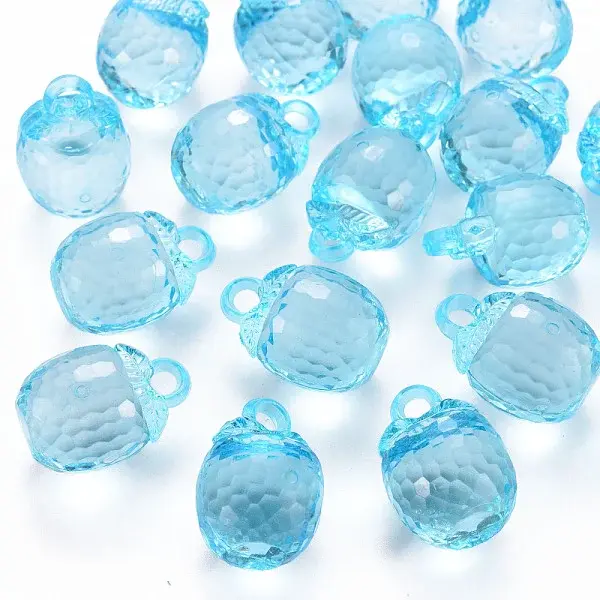 Autumn Theme Transparent Acrylic Pendants