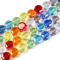 Transparent Glass Beads Strands