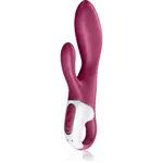 Satisfyer HEATED AFFAIR WARMING RABBIT vibrátor se stimulátorem klitorisu 20,6 cm