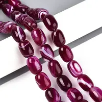 Natural Agate Beads Strands