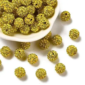 Pave Disco Ball Beads