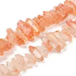 Natural Crackle Quartz Beads Strands
