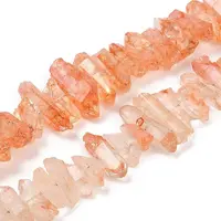 Natural Crackle Quartz Beads Strands
