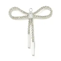 Brass Rhinestone Pendants