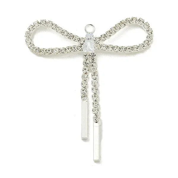 Brass Rhinestone Pendants