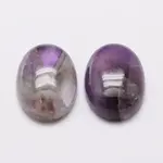 Oval Natural Amethyst Cabochons