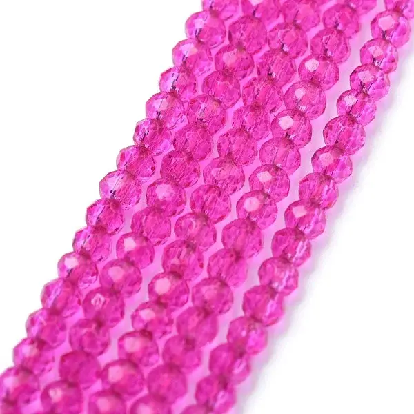 Electroplate Glass Beads Strands