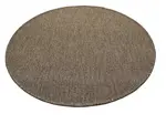 Koberec nature kulatý - tmavě béžová - výběr rozměrů