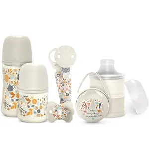 Suavinex Wonderland Baby Set Cream dárková sada pro miminka