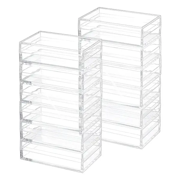 Transparent Plastic Display Case for Minifigures