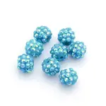Resin Rhinestone Beads