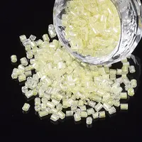 8/0 Two Cut Glass Seed Beads