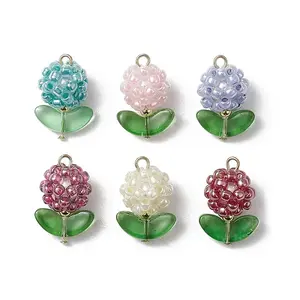 Glass Seed Beads Pendants