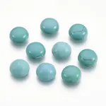 Synthetic Turquoise Flat Back Dome Cabochons