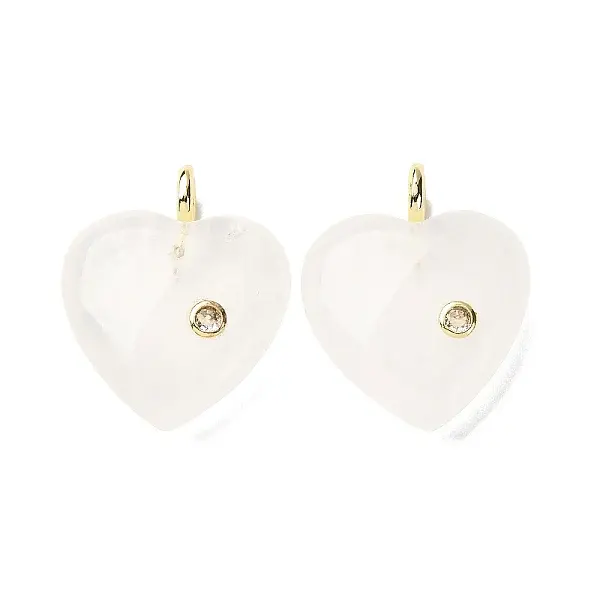 Natural Quartz Crystal Pendants