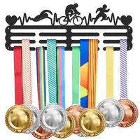 Sports Theme Iron Medal Hanger Holder Display Wall Rack