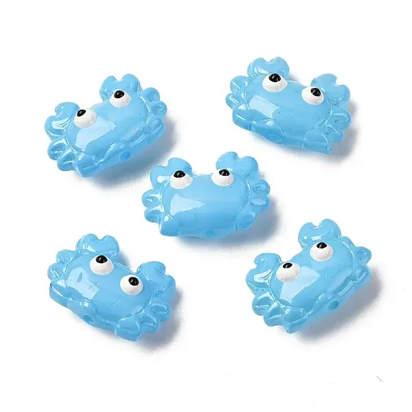 Transparent Glass Enamel Beads