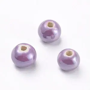 Glazed Porcelain Beads
