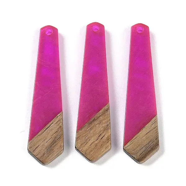 Resin & Wood Pendants