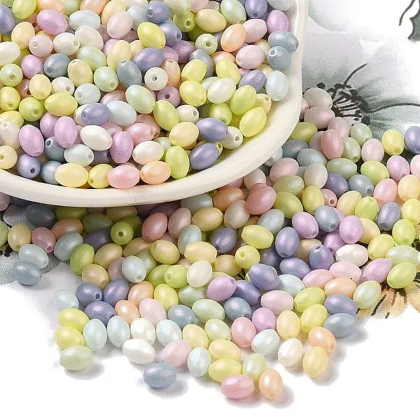 Baking Painted Glass Seed Beads