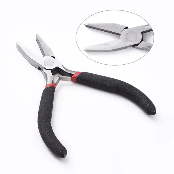 Carbon Steel Flat Nose Pliers for Jewelry Making Supplies