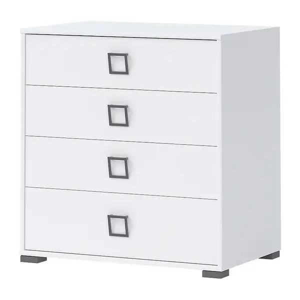 Zásuvková komoda sloane - bílá